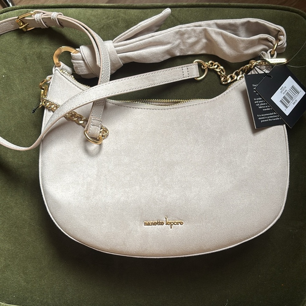 Nanette Lepore Pearl Handbag/ Crossbody Purse $98